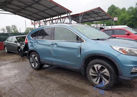 2016 Honda Cr-V Touring из США, поврежденный, VIN 5J6RM4H91GL079560